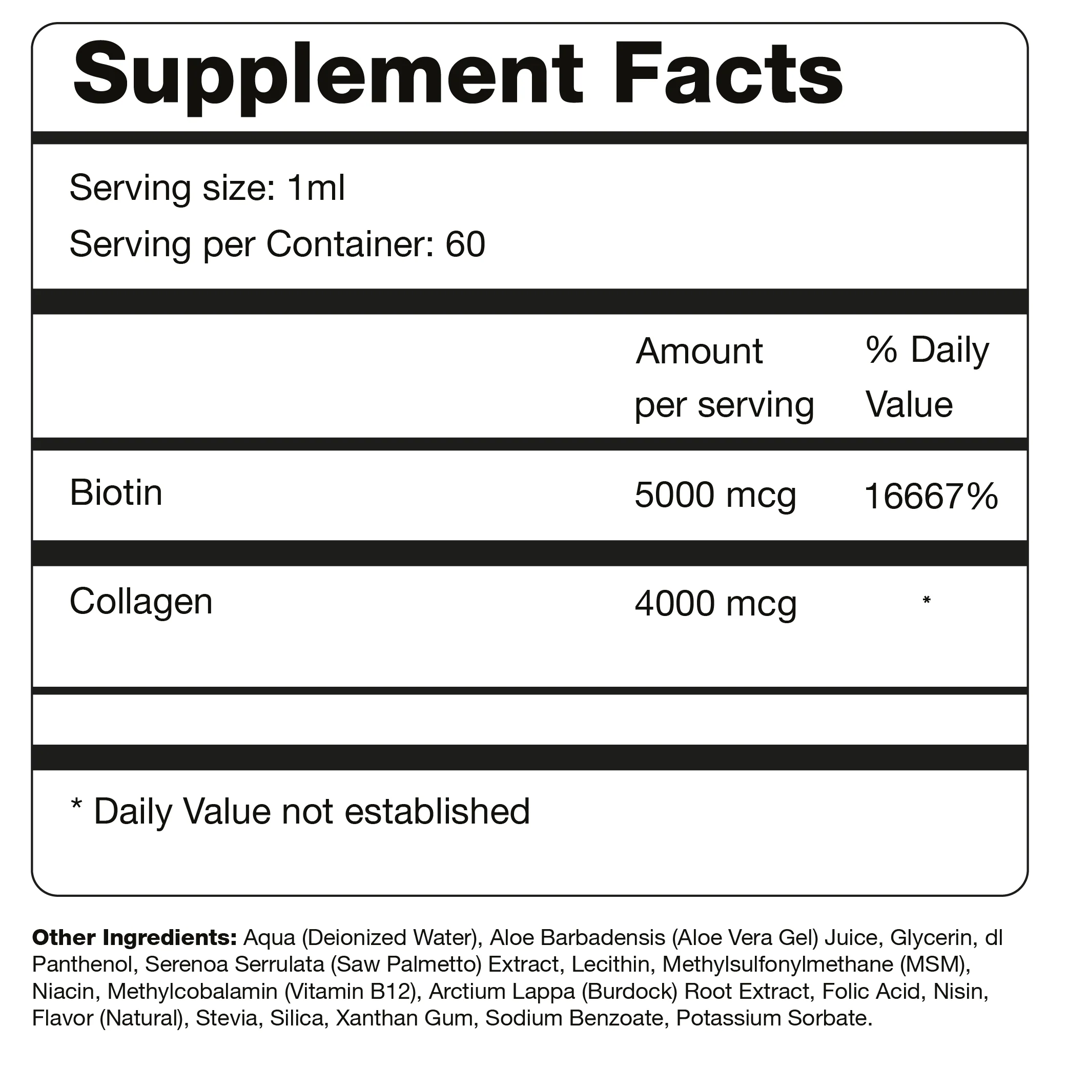 Gro & Glow Liquid Vitamins - 2 Month Supply! - Image 8