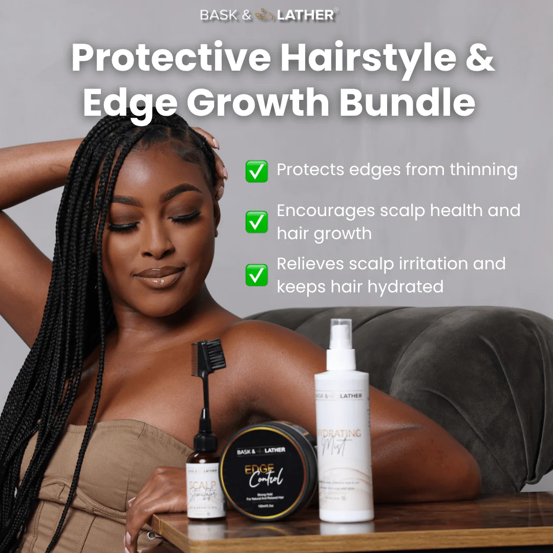 Protective Hairstyle & Edge Growth Bundle - Image 3