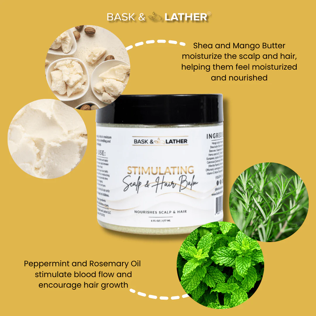 BALM- Stimulating Scalp and Hair Balm - Image 3